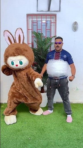 اخيرا..لعزاوي بتحدى دمية لابوبو 🔥💪 #shorts #ytshorts #trendingshorts