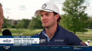 James Nicholas speaks from the heart on what it means to qualify for his first U.S. Open. 👏🥹 📺 Golf Channel | Golf Channel