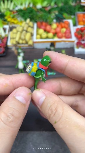 31K views · 408 reactions | Miniature Frog Gang is Ready to Bang  Resin Clay Tutorial #fblifestyle | DEEPFLAME | Facebook