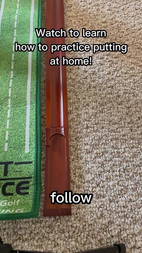 Improve Your Putting Skills at Home with Perfect Practice Putting Mat