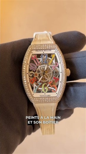 Discover the Franck Muller Vanguard and its iconic tonneau case! #shorts