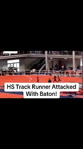 High School Track Runner Assaulted with Baton During Race #sportsnews #trackandfield #running #sports #reels | Sports Entertainment News