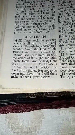 Abram, Isaac and Jacob dwelled in the land of Ham's son Canaan, given by covenant.