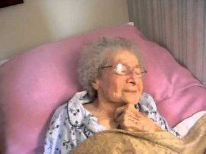 tickling grandma's toes