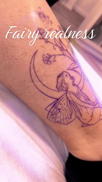 Gorgeous Fairy Tattoo Inspired by Flower Fairies