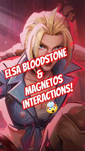 ELSA BLOODSTONE & MAGNETOS INTERACTIONS In Marvel Rivals! 🤯 #marvelrivals