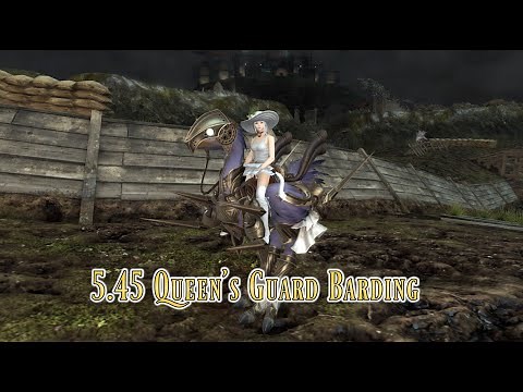 FFXIV: Queen's Guard Barding - 5.45