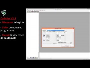 CodeSys - Création d'un nouveau programme Partie 1