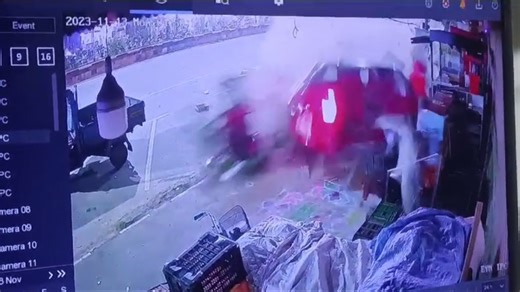 Caught on camera: People flung in air as speeding car rams crowd in Chennai