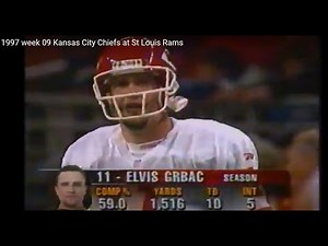1997 week 09 Kansas City Chiefs at St Louis Rams