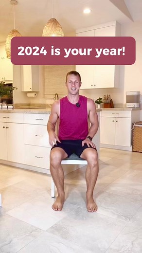 104K views · 2.9K reactions | Boost your overall well-being in 2024 by focusing on mid-section workouts. Strengthening your core enhances posture, reduces back pain, and promotes balance for a more active and independent lifestyle. Embrace the new year with a commitment to your mid-section and enjoy the benefits of staying active! #core #fitnesstips #seniorexercise #beginnertips #workoutsathome #chairexercise #exerciseroutine #exercisemotivation | Grow Young Fitness | Facebook