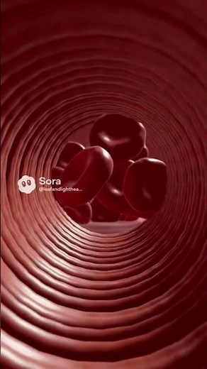 Vasoconstriction – Vessel Narrowing & Increased Blood Pressure (3D Medical Animation) #shortvideo