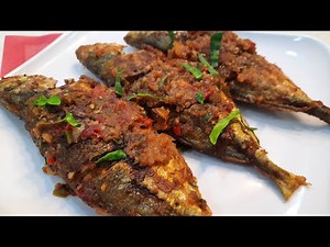 IKAN SELAR GORENG SAMBAL CILI PADI MANTAP ! | FRIED FISH WITH BIRD EYE CHILLI SAMBAL
