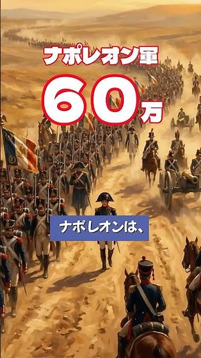 なぜ、ナポレオンはロシア遠征で失敗したのか？60万の大軍が壊滅した3つの理由 #ナポレオン #世界史 #歴史