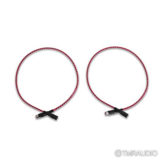 DH Labs Silver Sonic Revelation XLR Cables; 1m Pair Balanced Interconnects