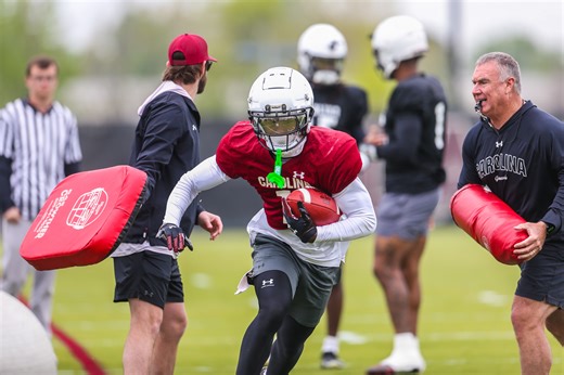 Photos: Gamecocks Spring Practice No. 7