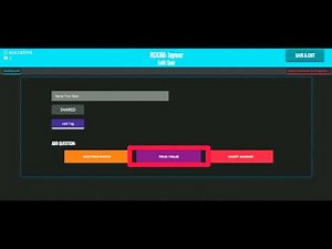 Socrative: Creating a quiz