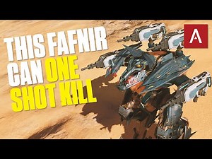 One Shot Kill Fafnir With New Nanea Weapons! War Robots Fafnir Nanea Gameplay