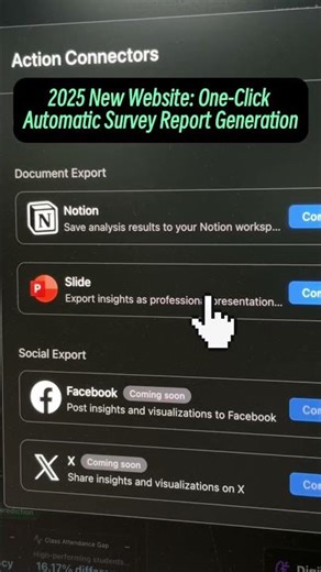 Secret data analysis AI 2025: complete survey reports in 3 MINS 💪🏻🔥