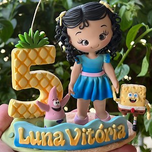 Spongebob Cake Topper/ Spongebob Cake Topper Birthday/ Spongebob Girls Birthday/ Spongebob Theme Cake Topper/ Spongebob Birthday Cake Topper - Etsy Australia