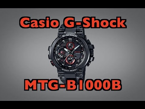 Casio G-Shock MTG-B1000B review including G-Shock Connected app