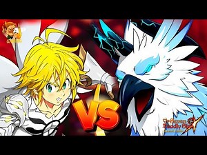 GOD?!MELIODAS FORMA FINAL VS OS 3 ANDARES DO NINHO (HRAESVELGR ) - The Seven Deadly Sins