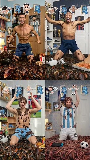 Compilation Footballs Stars Wasn't Playing To Game Console #kpopdemonhunters #cosplay