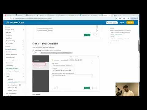 Demo video: How to use COZYROC Cloud TDS with Analytical Tools