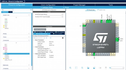 STM32マイコン38(CubeIDE SPI通信設定について)