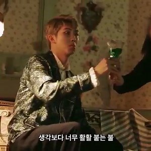 2.7K views · 896 reactions | [#Ourmonster || VID] Expectation Vs. Reality part 2 . Cảnh uống ly rượu màu xanh lá cây trong Blood, Sweat and Tear Trông mặt Nem Chun hài dễ sợ... Lên MV nào thì uống rượu, nào thì nhả khói một cách rất quý's tộc's thế mà hậu trường lại ngơ thấy má tui : )) . Cre: HerJamsN Reup: DestroyMonsterVN | Destroy Monster - BTS Rap Monster's Vietnamese Fanpage | Facebook