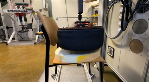 KI test lab pushes commercial furniture to the limits