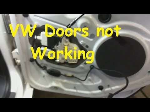 VW Golf 5 Central locking module problem /VW locking module not working / VW locking module Fix