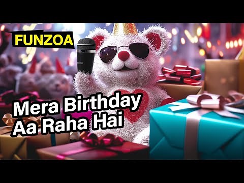 Mera Birthday Aa Raha Hai - Funny Happy Birthday Song by Funzoa Mimi Teddy - Song for Birthday Party
