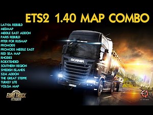 ETS2: 1.40 Map Combo