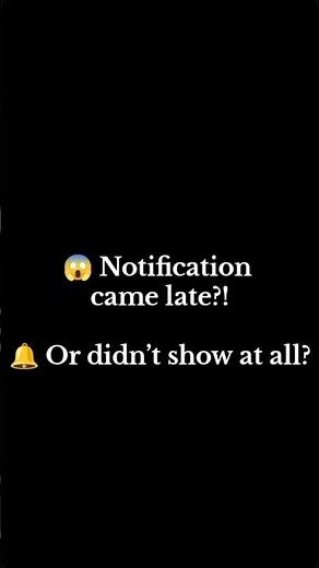 🔔😱 Why Notifications Are Delayed or Not Showing (Fix This!) #androidtips #notification #phonefix