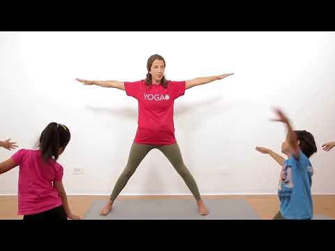 Yoga For Stress Relief | 20 Minute Kids Yoga Class with Yoga Ed. | Ages 3-5