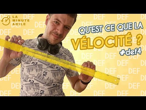 Calculer la vélocité scrum - La Minute Agile #def4