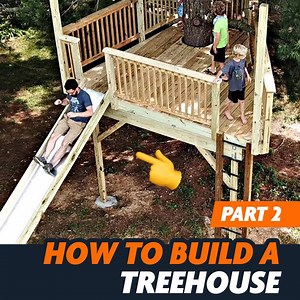 How To Build Your Own Treehouse - Part 2 👌 | I Like To Make Stuff