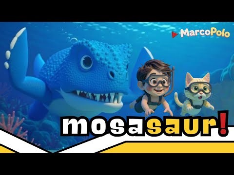 Mosasaur! | Dinosaur Songs | MarcoPolo Songs for Kids