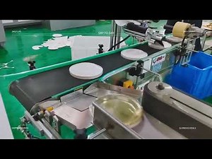 paper plate counting and packing machine high speed type