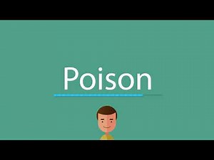 How to pronounce Poison