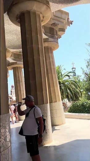 Walk Through Gaudí’s Hall | Park Güell, Barcelona 🇪🇸