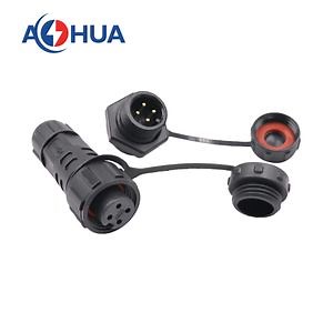 [Hot Item] High Quality Male to Female 4 Pin Electrical Panel Type Connector