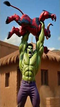 Green Hulk vs Super Bull | Poor Hulk Becomes Hero | Emotional & Action Story of Hulk