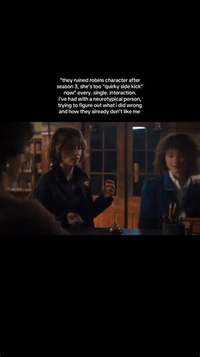 I think it’s safe to say that I identify so much with Robin as a character because I experienced a lot of the same things and her personality is very similar to mine and her struggles are things that I’ve struggled with through my entire life and I appreciate seeing someone depicted in a light that is very genuine how it feels to be neurodivergent and trying to fit in and trying to have friends and still having all of these “quirks” | Radically Sunny