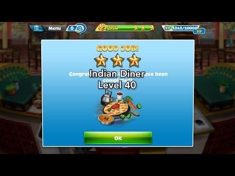 Cooking Fever - Indian Diner Level 40