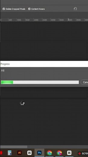 Extend Images in Photoshop Using This Secret Tool #shorts