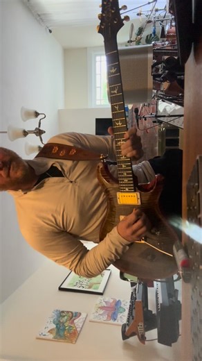 Post mixing session riffage. After mixing for a few hours straight, ya gotta break up that 12 second loop you’ve been dialing a mix with for 90 min straight lol. #guitar #music #guitarsolo #jam #ny #mixing #love #vibes | Dan Ross