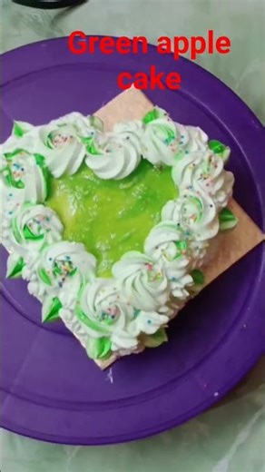 #green apple cake #homemade