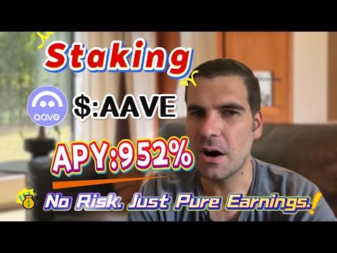 🚀 Made $15,000 in One Month! Low-Risk Staking AAVE Tutorial – 900%+ APY Passive Income Strategy!